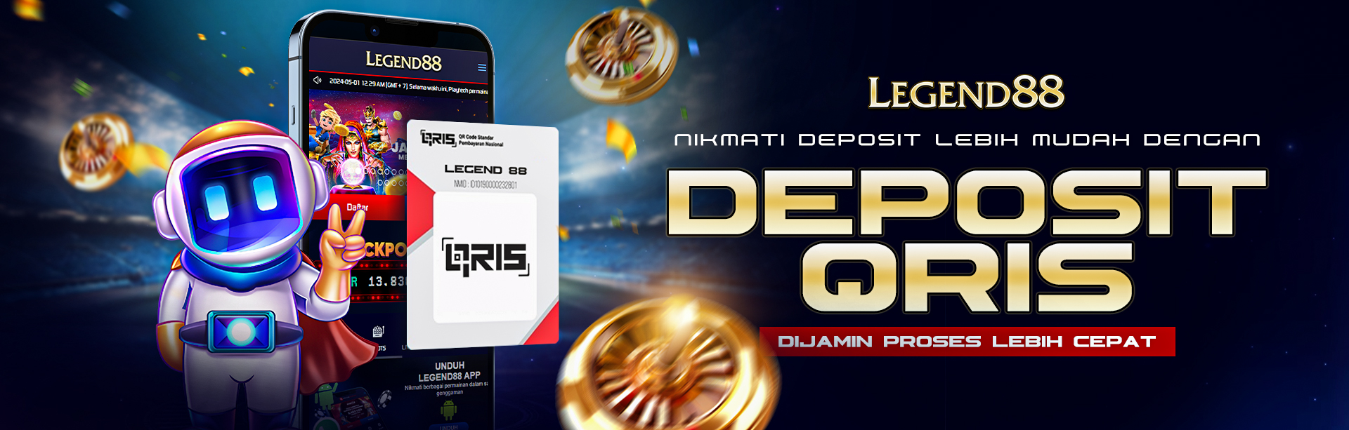 DEPOSIT VIA QRIS